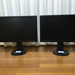 引き取り限定 ２台セット NEC E231W ディスプレイモニター