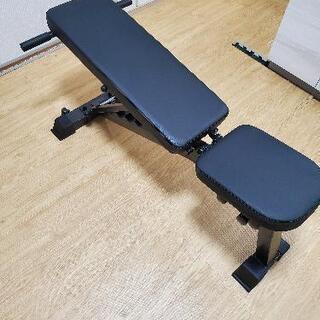 FIELDOOR可変式ダンベル40kg×2、BARWINGインクラインベンチ・デクラインベンチ(BW-DC04)の画像