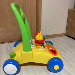 【ジャンク】COMBI/コンビ 手押し車/ベビーウォーカーの画像