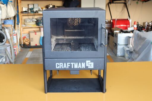 高品質アウトドアキャンピング薪ストーブ　最大級耐熱ガラス窓　CRAFTMAN C3