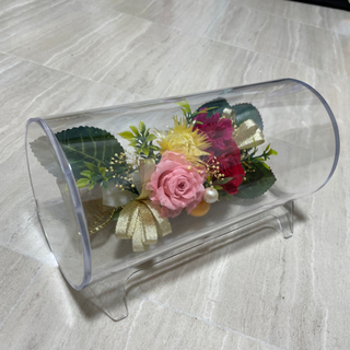 プリザーブドフラワー　電報