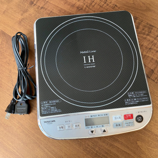 【TESCOM 】TIH2000 卓上IHクッキングヒーター