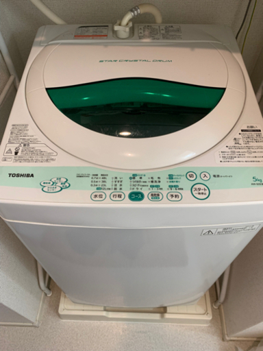 東芝　洗濯機　2011年式　5Kg