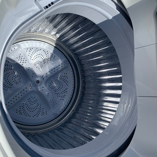 🏅シャープ 5.5キロ 穴なし槽カビぎらい‼️配送無料🚛当日配送‼️清掃済み🔹　冷蔵庫　も出品✅　京都　兵庫　大阪　滋賀　和歌山　京都　✨       の画像