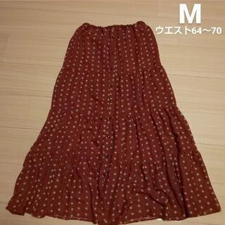 レトロ　可愛いスカート 水玉 ドット