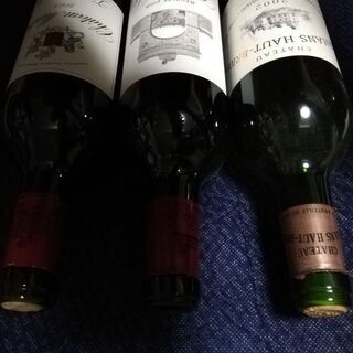 ◼️ 期間限定特価　ワイン空瓶3本　Gran Vin de Bordeaux インテリア　飾り　ヴィンテージ ボルドーの画像