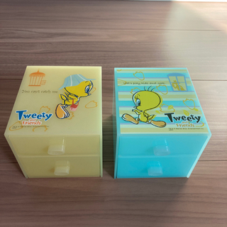 トゥイーティー　引き出し　小物入れ
