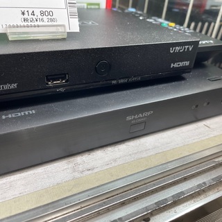 SHARP 4Kチューナー　4SーC00AS1