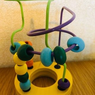 美品　ミニルーピングセット　知育おもちゃの画像