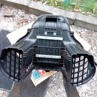 OGK 自転車用 チャイルドシート ヘッドレス付き 5点式ベルト　黒色後ろ用 の画像