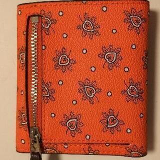 COACH 三つ折ミニ財布 美品の画像