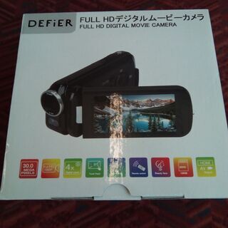 新品未使用　ジョワイユ　フルＨＤビデオカメラ　800万画素CMO...