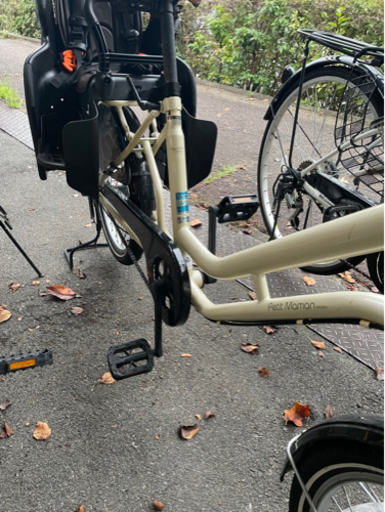 子ども乗せ自転車(非電動) 20インチ 後席のみ 3段切替