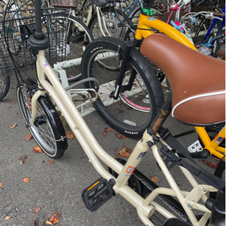 子ども乗せ自転車(非電動) 20インチ 後席のみ 3段切替の画像