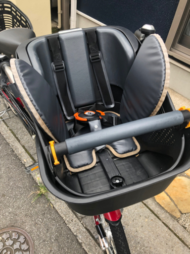 子乗せ自転車　使用２年　非電動　ふらっか〜ずシュシュ