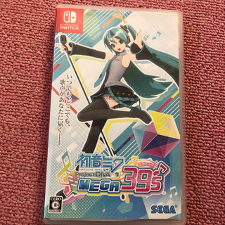 Switch ゲームソフト　初音ミクprojectDIVA