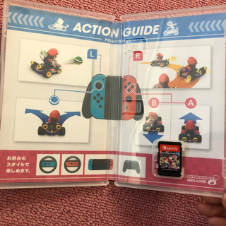 Switchゲームソフト　マリオカート8デラックスの画像