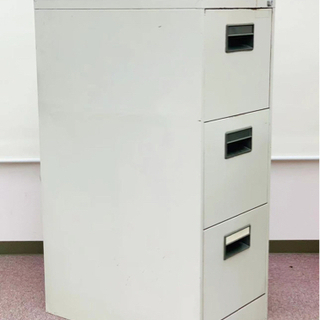 書類収納スチールロッカー　収納ケース 収納ラック 収納BOX スチールケース 衣装ケース スチール収納 衣類収納 収納タンス  3段の画像