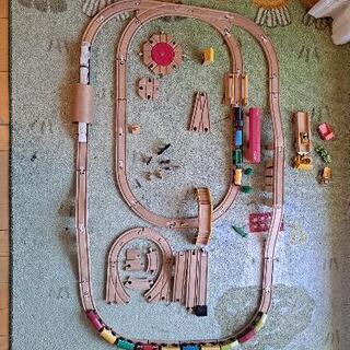 木製レールセットBRIO,IKEA, ミッキー