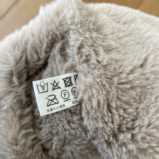 【成約済】ネックウォーマー　グレージュ　0円　差し上げますの画像