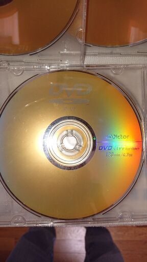 中古DVD-RW ビクター製120分タイプ