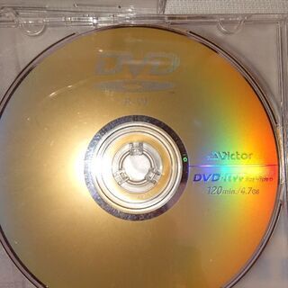 中古DVD-RW ビクター製120分タイプ