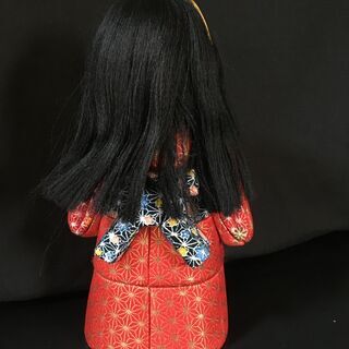 【木目込み人形】無我、童女　童人形の画像