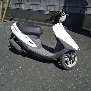 ホンダ スーパーディオ Super Dio AF27 白格安の画像