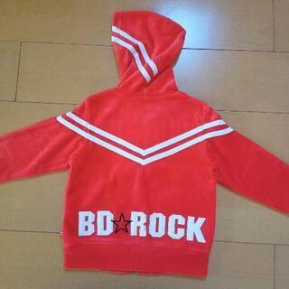 新品　ROCKパーカー100赤ベビードールBABYDOLLベビド