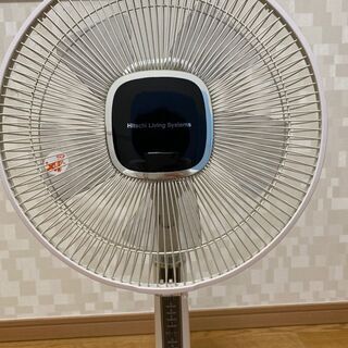 【土日、練馬まで取りに来ていただける方限定】扇風機　Hitachi Living Systems  HEF-70Mの画像