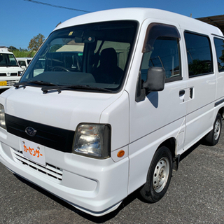★支払い総額 14万★スバル サンバー！車検令和5年9月！キーレス！下取り、配送可能！の画像