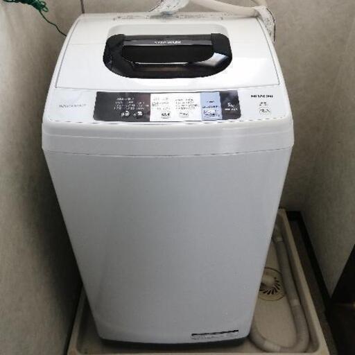 【決まりました】10月9日・10日引渡し限定　洗濯機　日立NW−50A 5.0kg 2017年製