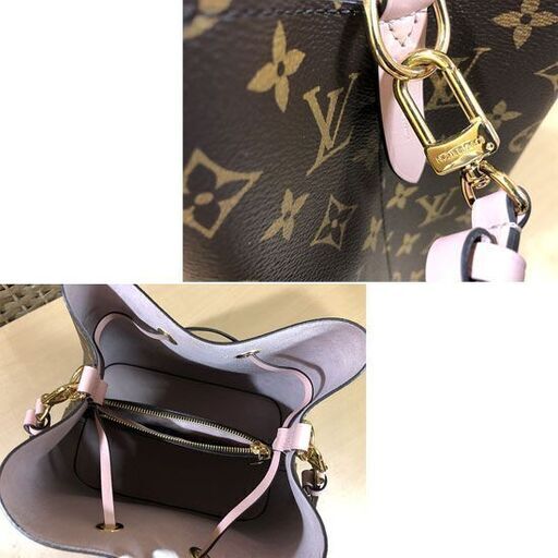 未使用 本物 ルイヴィトン ネオノエ モノグラム ショルダーバッグ M44022 ローズプードル LOUIS VUITTON ☆ 札幌