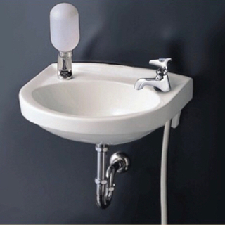 【TOTO】 【手洗い器】平付壁掛手洗器水石けん入れ付L30DM...