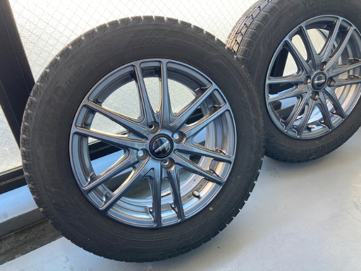 値下げ⭐️ 185/65r15 ヨコハマ　アイスガードig60 2019年製造　5.5j オフセット50 4穴　PCD100   フリード　グレイス シビック フィット シャトル フィットシャトル　スイフト  デミオ