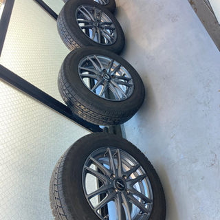値下げ⭐️ 185/65r15 ヨコハマ　アイスガードig60 2019年製造　5.5j オフセット50 4穴　PCD100   フリード　グレイス シビック フィット シャトル フィットシャトル　スイフト  デミオの画像