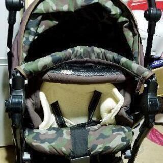 イオンmamaママハピカーゴハイシートA型ベビーカー迷彩柄UNO...