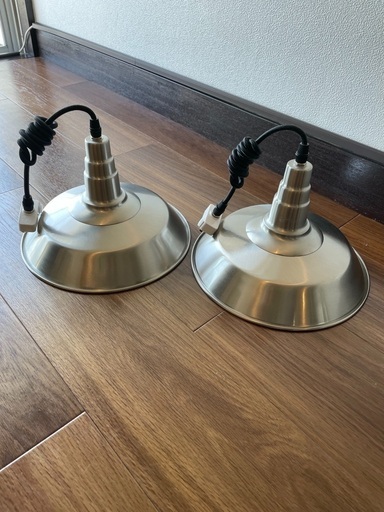 ペンダントライト2個セット　カフェ風　北欧風