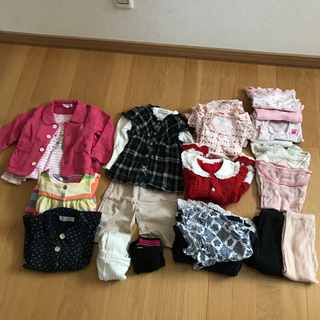 女児女の子長袖80〜90センチ