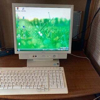 ありがとうございました。　ジャンク品相当のパソコンの画像