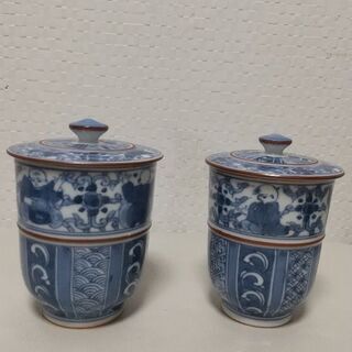 青嵐 蓋付き湯呑み 未使用