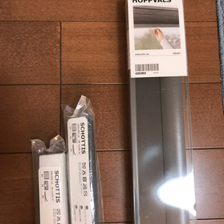 IKEA HOPPVALS 断熱ブラインド 140x155 グレー