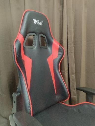 新品　ゲーミングチェア　組立後未使用品