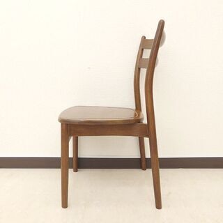 千歳市/恵庭市 日進木工 Laholm チェア 2脚セット オーク材 飛騨家具 ダイニングチェアの画像