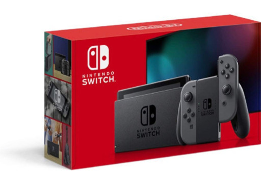 新品 Nintendo Switch 本体 グレー バッテリー強化版