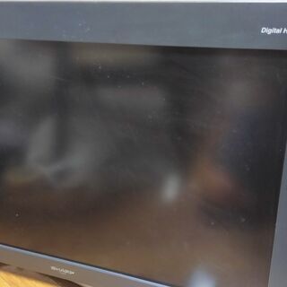 【ジャンク】液晶テレビ　SHARP LC-37BD2W（電源ＯＫ）の画像