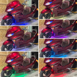 大人気カラー‼︎ 【HONDA フォルツァMF08】スピーカー４発、LED付き‼︎の画像