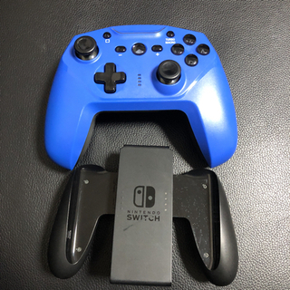 Switch本体 ソフト付き　Joy-Con x5 ドッグ　Proコントローラーの画像