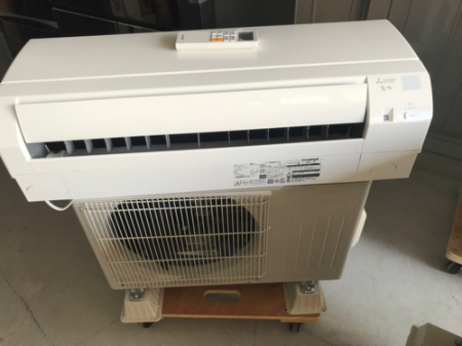 ①【名古屋市郊外配送可能】三菱　2.2kwルームエアコン　MSZ-GE-2221-W  2021年製