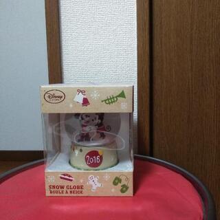 ディズニー　ミッキー&ミニー　スノードーム